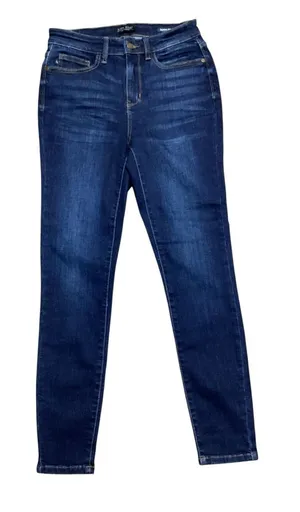 Judy Blue high rise skinny dark wash jeans size 7/28 style 82253 thumbnail 1
