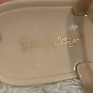 Lilly Pulitzer Glossy Nude Sandals thumbnail 3