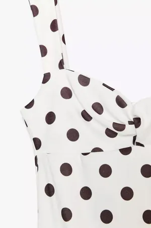 Zara Polka Dot Mini Dress thumbnail 15