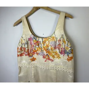 Free People medium large the big bang shimmer dress festival bohemian tiered thumbnail 2