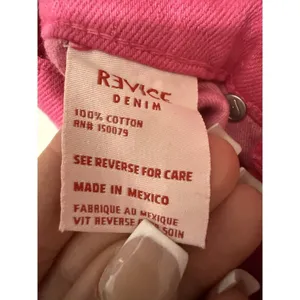 Revice Denim Venus Flares Star Butt High Rise Jeans Pink Fuchsia Size 26 Retro Y2K thumbnail 13