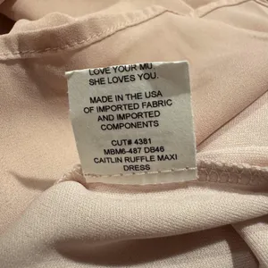 NWT Show Me Your Mumu Caitlin Ruffle Maxi Dress XS Boho Flowy Bridesmaid Prom thumbnail 6