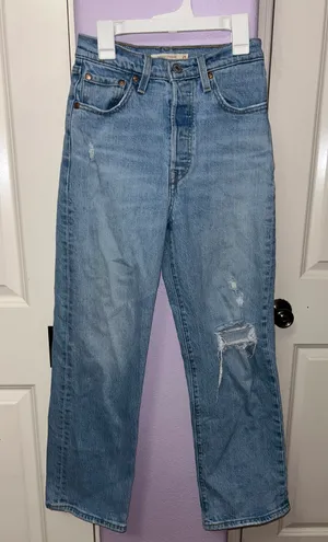 Levi's Ribcage Straight Jeans thumbnail 1