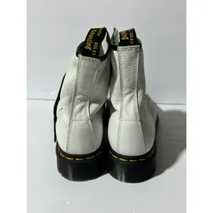Dr. Martens 1460 Laced White Leather Ankle Boots Women's US 6 thumbnail 3