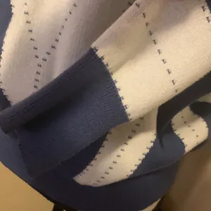 Blue and white sweater thumbnail 2