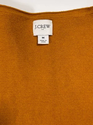 J. Crew 100% Cotton Pumpkin Open-Front Cardigan Coat thumbnail 6
