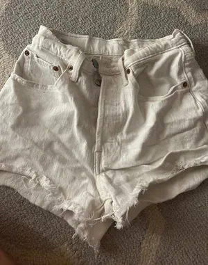 White Levi’s Shorts 501 Jean Women’s thumbnail 1