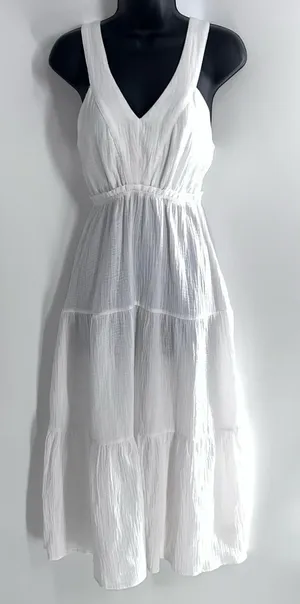 Steve Madden White Maxi Dress thumbnail 1