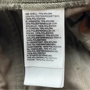 The North Face‎ Nylon Convertible Pant Womens 10 Regular Brown Green Hiking Pant thumbnail 3