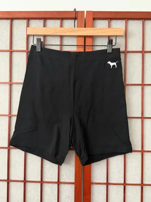 PINK Yoga Shorts Victoria's Secret Black thumbnail 2