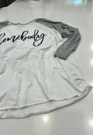 Women’s baseball shirt White Size L thumbnail 1