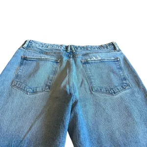 Good American Good Mom Light Wash Jeans Straight Leg Cotton Size 15 Women's thumbnail 9