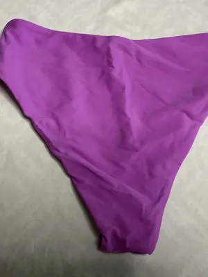 Purple High Waisted Bikini Set Size M Two Piece Swimsuit thumbnail 5