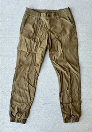 Stio Womens Green Nylon Jogger Hiking Pants Size 4 Gorpcore Outdoors Active thumbnail 1