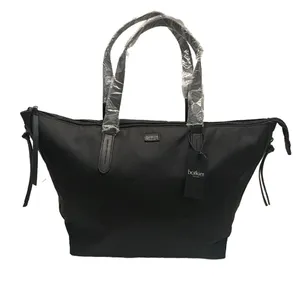 Botkier Tote Bag New York Bond Zipper Accents Organize Labtop Travel Work Black thumbnail 2