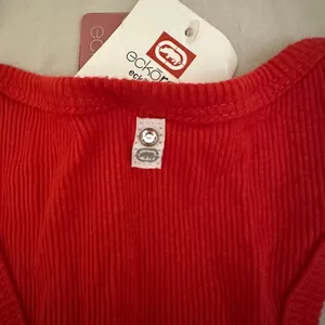 Ecko Red Y2K Ribbed Beater Sequence‎ Tank Top Size Small Red Cotton thumbnail 13