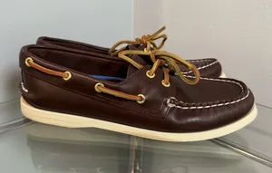 SPERRY Top Sider Women Brown Deck Crew Casual Water Shoes Shoe 9195017 7.5M thumbnail 1