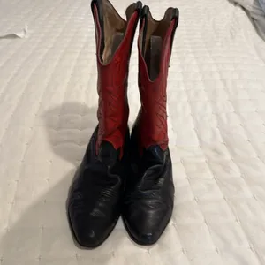 Seychelles Kids Red and Black Western Boots thumbnail 2