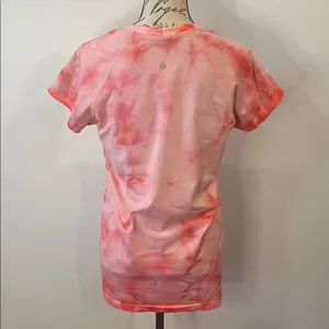 Lululemon Swiftly Tech 2.0 short sleeve top in raspberry cream marble dye 12 thumbnail 6