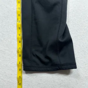 Nike Therma-FIT Women’s Sweatpants Medium Black Fleece Lined Zip Ankle Athletic thumbnail 9