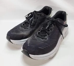 HOKA Rincon 3 Women's Size 8.5B Black White Running‎ Shoes W Rincon 3 thumbnail 1
