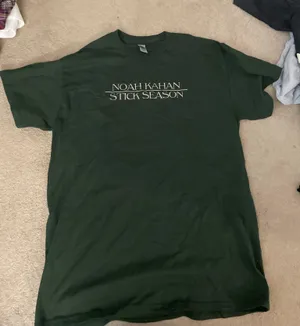 Tiktok Shop Noah Kahan Shirt Green Size M thumbnail 1