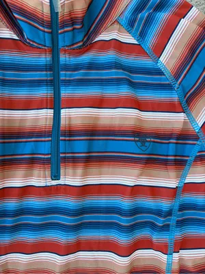 Ariat Tek Laguna 1/4 Zip Long sleeve top women's XL lightweight wicking thumbnail 3
