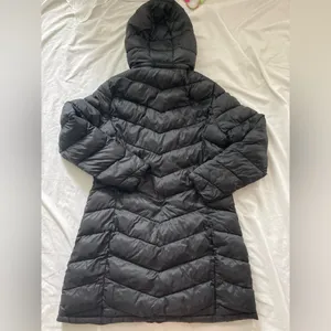 Charter Club Packable Hooded Puffer Coat Size Large Black thumbnail 4