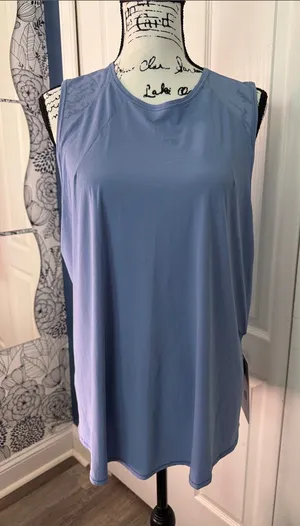 lululemon athletica Sculpt Tank in Prep Blue thumbnail 1
