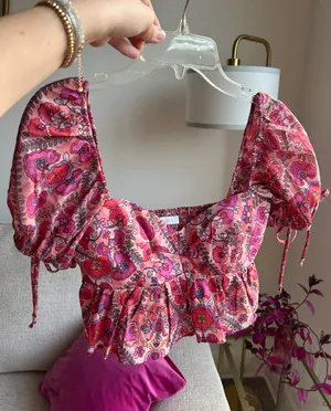 Olivaceous Pink Top thumbnail 2