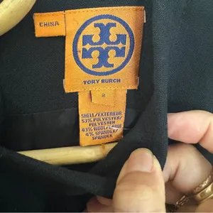 Tory Burch black shift work dress thumbnail 9