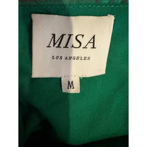 MISA Los Angeles Dress‎ Women Medium Green Cartagena Floral Cutout Nina Mini thumbnail 10