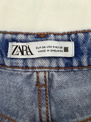 Zara Denim Shorts  thumbnail 2