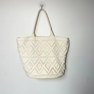 Shade & Shore Jacquard Print Blanket Tote Handbag‎ thumbnail 2