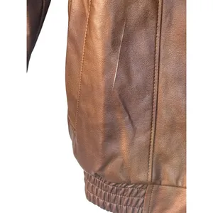 Show Me Your Mumu Maverick Bomber Jacket in Chestnut Brown XSmall New Womens thumbnail 6