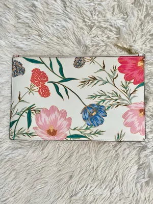 Kate Spade Cameron Street Blossom Hill Lilia Clutch Pouch Floral Zip thumbnail 9