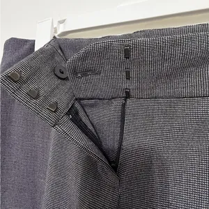Express Design Studio Size 4 Dress Pants Micro Check Black White Career(A496)✨ thumbnail 7