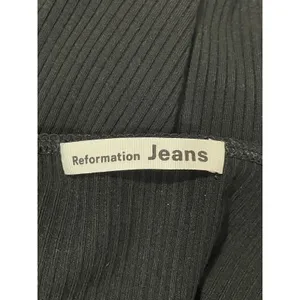 Reformation Julia Ribbed Sweater Tank - Black - Medium thumbnail 11