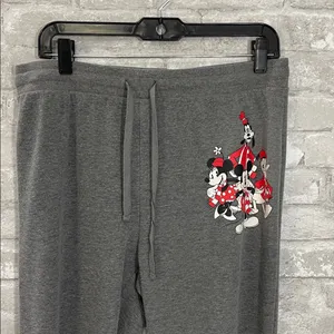 Disney Mickey and Friends Gray Joggers thumbnail 2