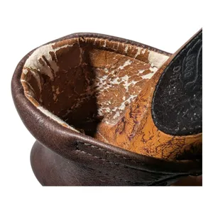 Lucky Brand Brown Leather Wooden Block Heel Studded Detail Clogs Sz 5.5 thumbnail 5