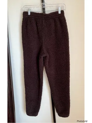 Skims Brown Teddy Pants Brown Small thumbnail 3