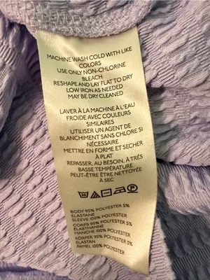 Anthropologie Balloon-Sleeve Smocked Top size Small lavender thumbnail 11