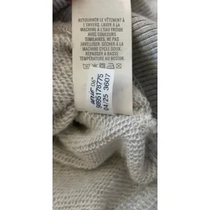 Aerie Sweatshirt Gray Bow Embroidered Coquette Balletcore Puff Sleeve S Oversize thumbnail 7