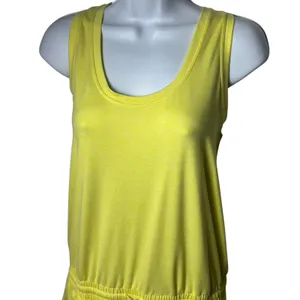 Zyia‎ Laguna Downtime Active Romper Pockets Stretch Yellow Coastal Stretch M thumbnail 3