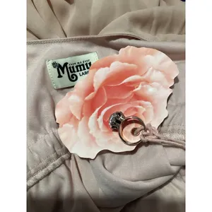 Show Me Your Mumu Caitlin Ruffle Maxi Dress Dusty Blush Pink thumbnail 8