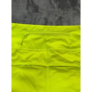 Lululemon Speed Up Low-Rise Lined Shorts Womens Neon Yellow W7AEVS 8 thumbnail 4