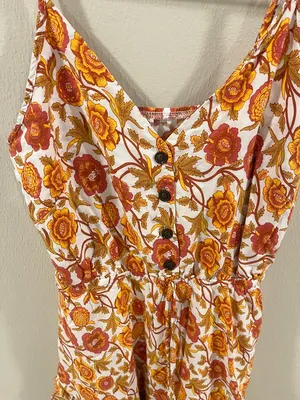 Boho Floral Button thumbnail 2