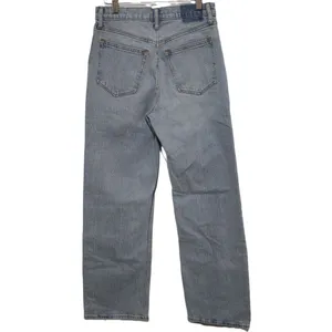 Abercrombie & Fitch The '90s Relaxed Jean High Rise Blue Jeans Size 26 2 NWT NEW thumbnail 2