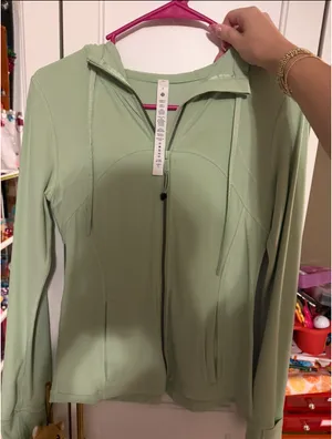 Lululemon Nulu Define Jacket Hooded Green thumbnail 2