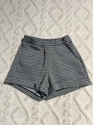Plaid poof small shorts thumbnail 5